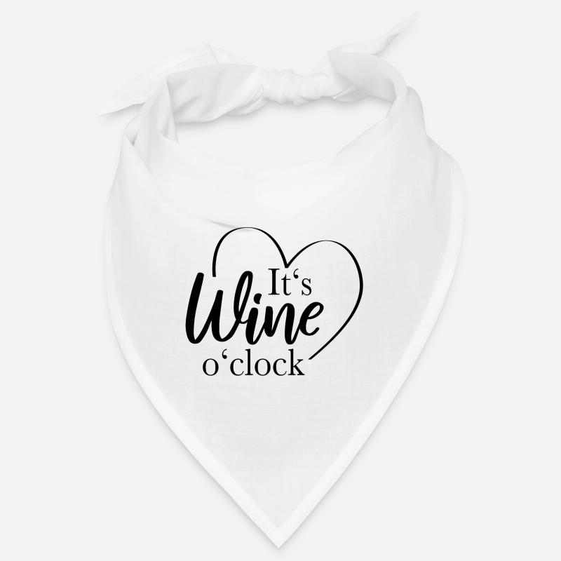 It's Wine o'clock Bandana