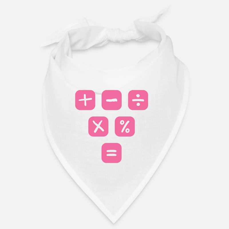 Math Symbols mathematical Signs Maths Bandana