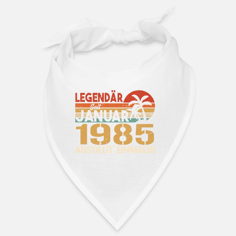 Geburtstagsgeschenk geboren im Januar 1985 Bandana