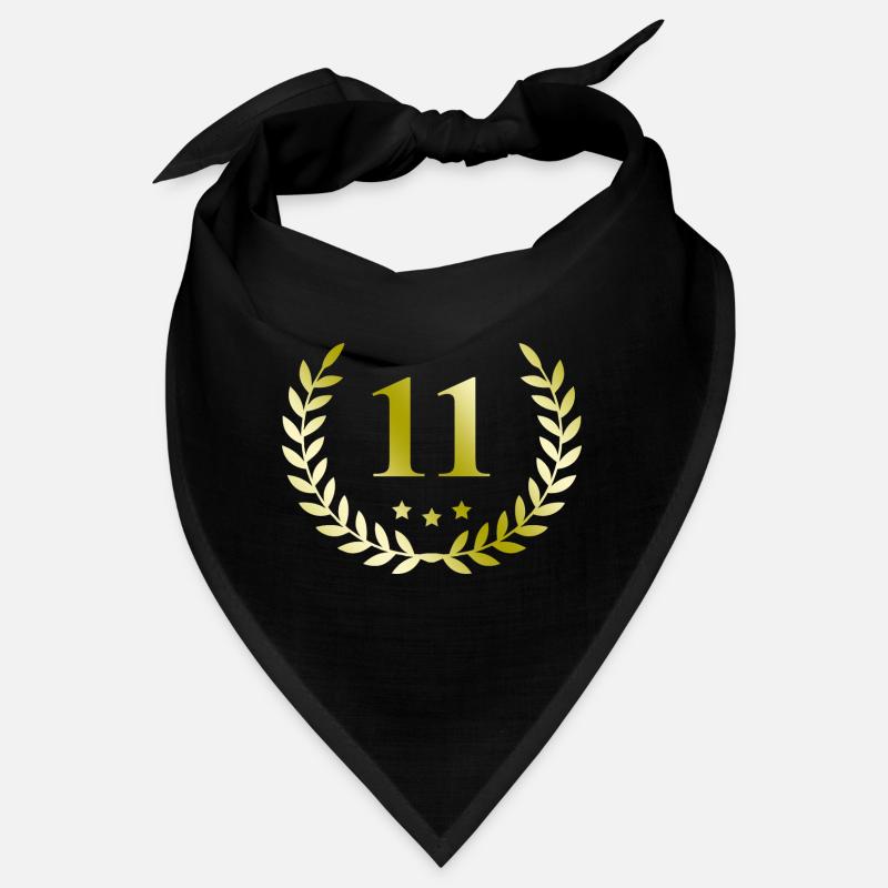 11 Number wreath Bandana