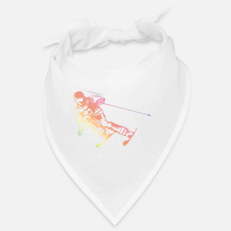 Ski Sport Silhouete Bandana