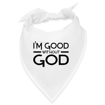 Anti Religion Geschenke - Bandana - Weiß - Vorne