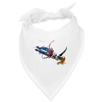 Bungee-Sprung #bungee - Bandana - Weiß - Vorne