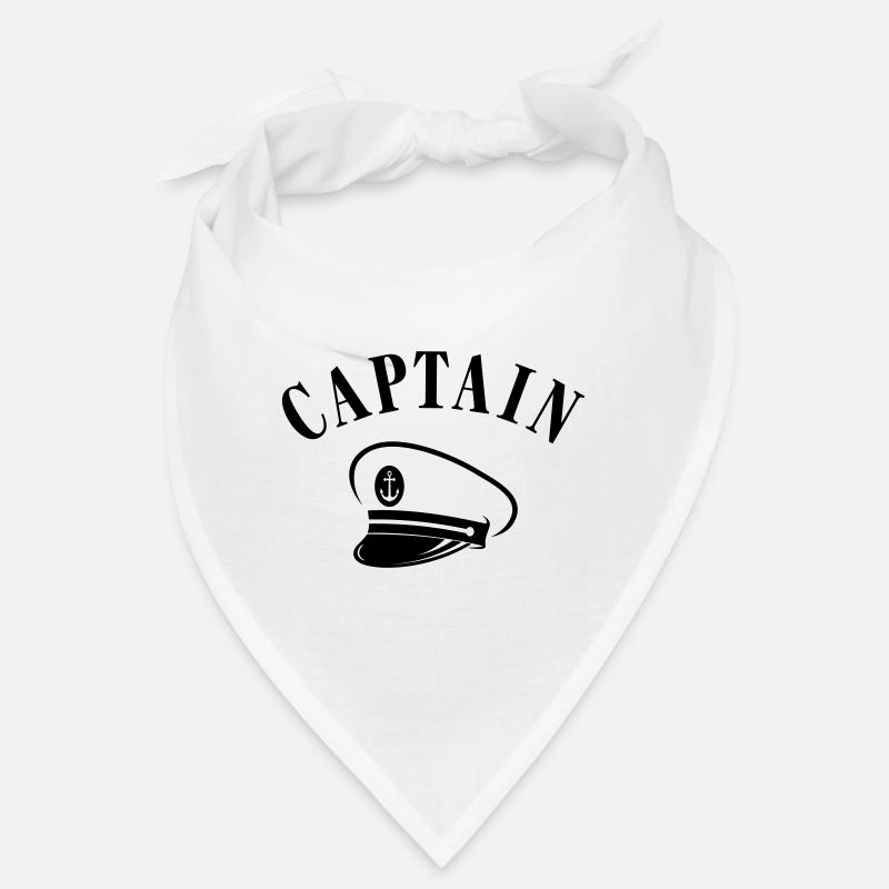 CASQUETTE DE CAPITAINE - Bandana - blanc
