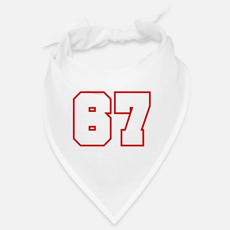 67 Numéro de numéro Bandana