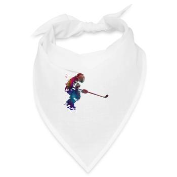 Kunsthockeysport - Bandana - Weiß - Vorne