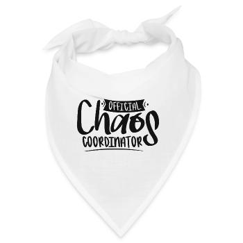 Official Chaos Coordinator - Bandana - Weiß - Vorne