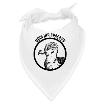 Möwe Moin - Bandana - Weiß - Vorne