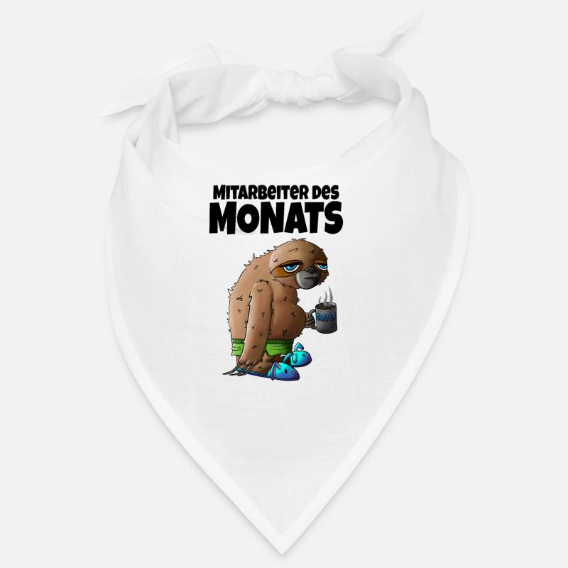 Mitarbeiter des Monats - Faultier Bandana