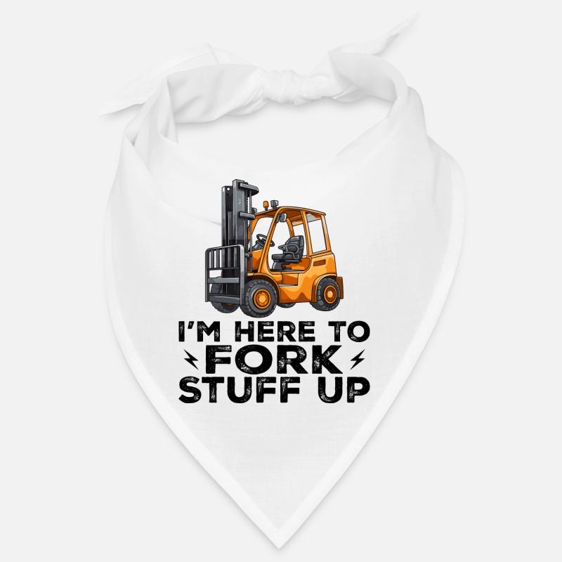 Gabelstapler Ich bin hier, um Gabelstapler zu sein Bandana