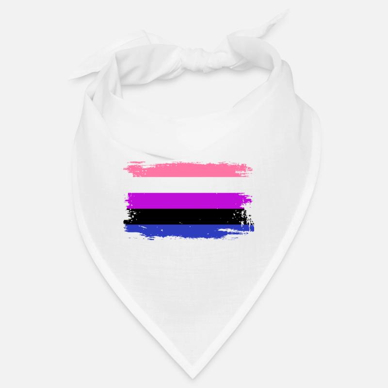 Genderfluid Pride Flag Bandana