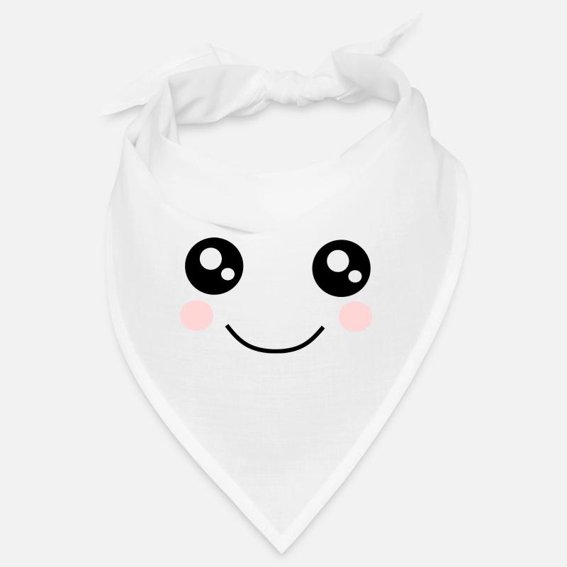 Kawaii, eyes, face Bandana