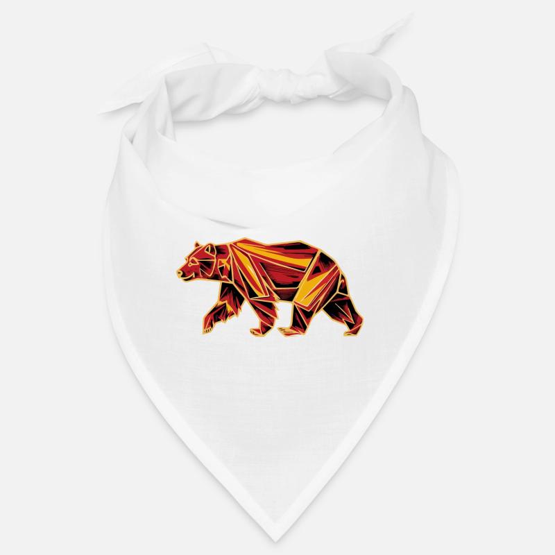 Bear Polygon Bandana