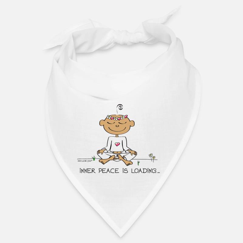 Inner Peace is Loading ... - Bandana - white
