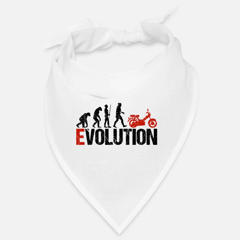 Mofa Vehicle Evolution Funny for Moped Drivers Bandana