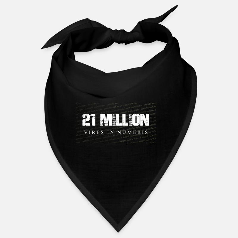 21 Million - Bitcoin - Veris in Numeris Bandana