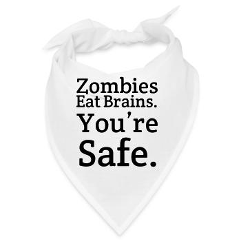 Zombies - Bandana - Weiß - Vorne