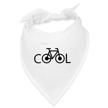 Cooles Fahrrad Cool Bicycle cool Bike - Bandana - Weiß - Vorne