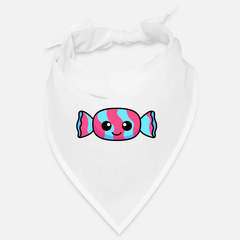 Bonbons Comic - Bandana - Weiß