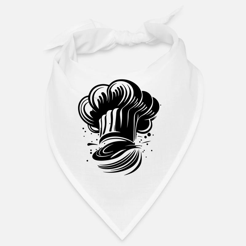 Chapeau de chef Symbole du chef Bandana