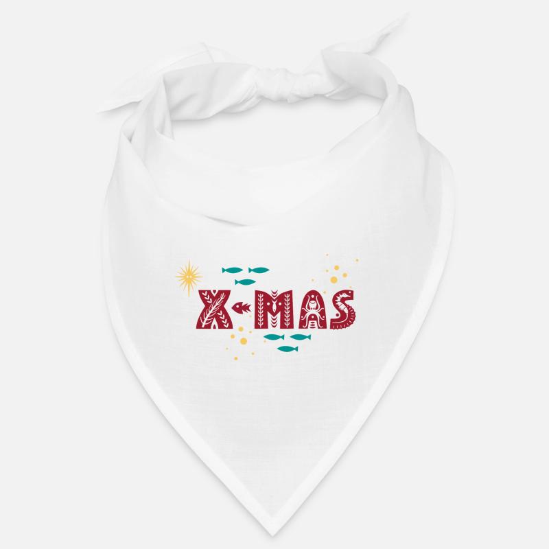 Noël de créature de mer Bandana