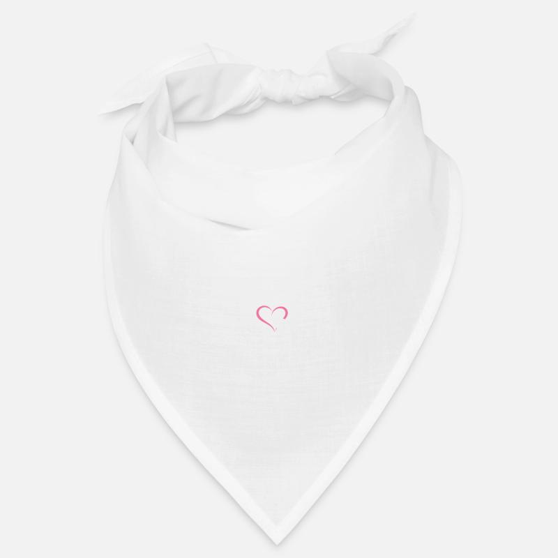 Pferdemädchen | Ich liebe Pferde - Bandana - Weiß