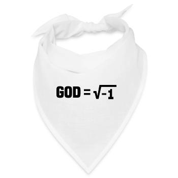 Atheist - Bandana - Weiß - Vorne