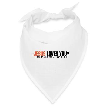 Atheismus - Bandana - Weiß - Vorne