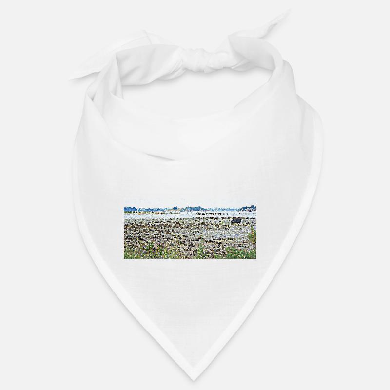 Ebbe in der Bretagne Bandana