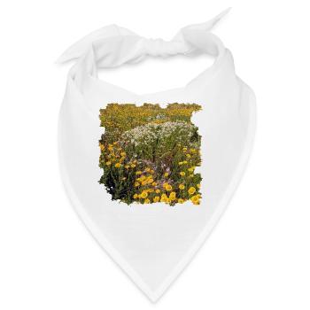 Die Biodiversität bei Pflanzen und Blumen - Bandana - Weiß - Vorne