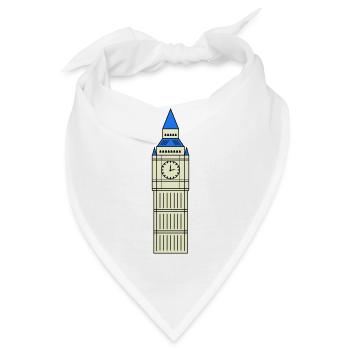 big ben design - Bandana - Weiß - Vorne