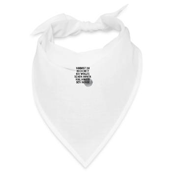 Hinter dem Mond - Bandana - Weiß - Vorne