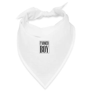 Farmer Junge - Bandana - Weiß - Vorne