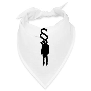 Lawful Hanging - Bandana - Weiß - Vorne