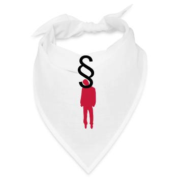 Hanging Lawyer Color - Bandana - Weiß - Vorne