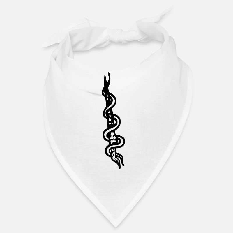 Schlangen Muster Bandana