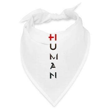 Human - Bandana - Weiß - Vorne