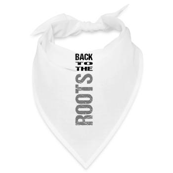 Back to the roots - Bandana - Weiß - Vorne