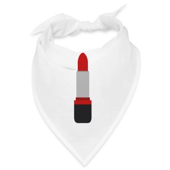 Lippenstift - Bandana - Weiß - Vorne