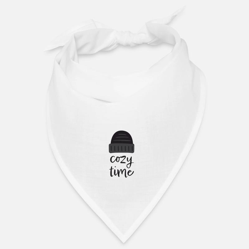 cozy time - Bandana - Weiß