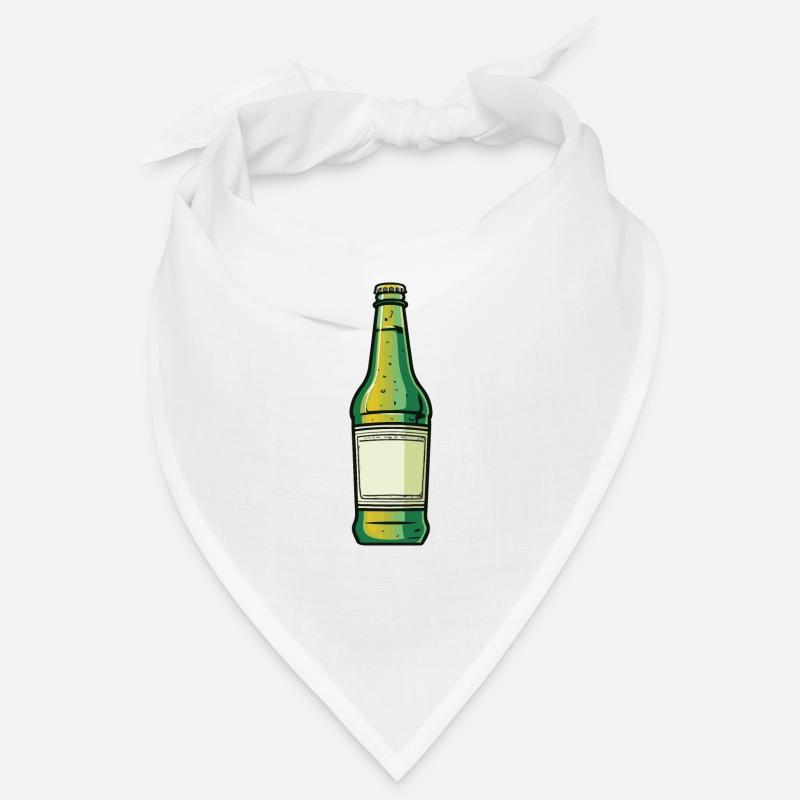 Beer Bottle Beer Drinking Icon Bandana