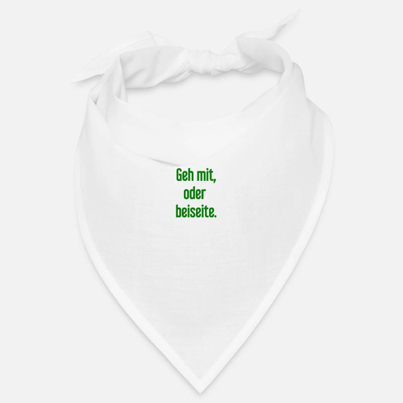 Marchez avec ou sur le côté Bandana