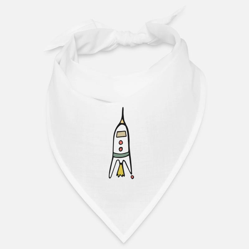 Space Rocket Start Bandana