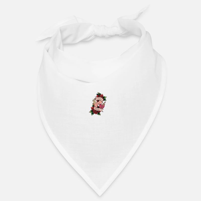 Lash Tech Babe Red Roses Sword Eyelashes Eyelashes L Bandana