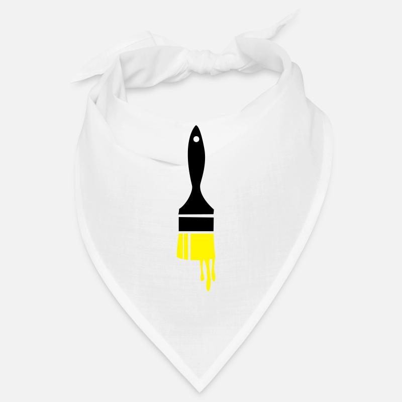 dripping paint brush Bandana