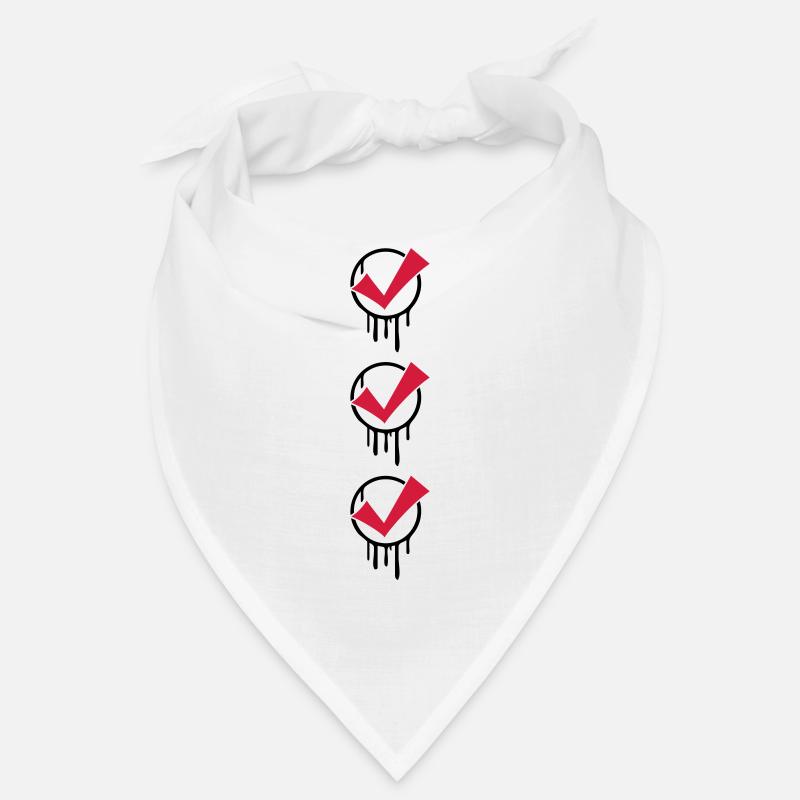 3 Haken Stempel Graffiti Bandana