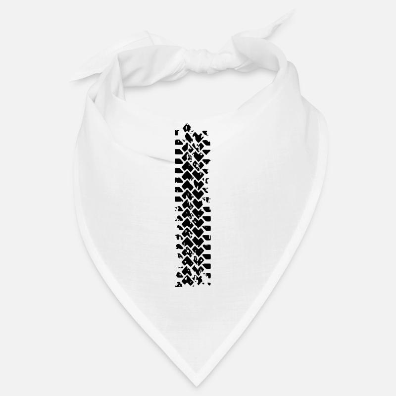 Burn to be wild 1 - Bandana - blanc