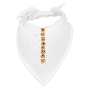 Konditoreien und Zirkusnummer - Bandana - Weiß - Vorne