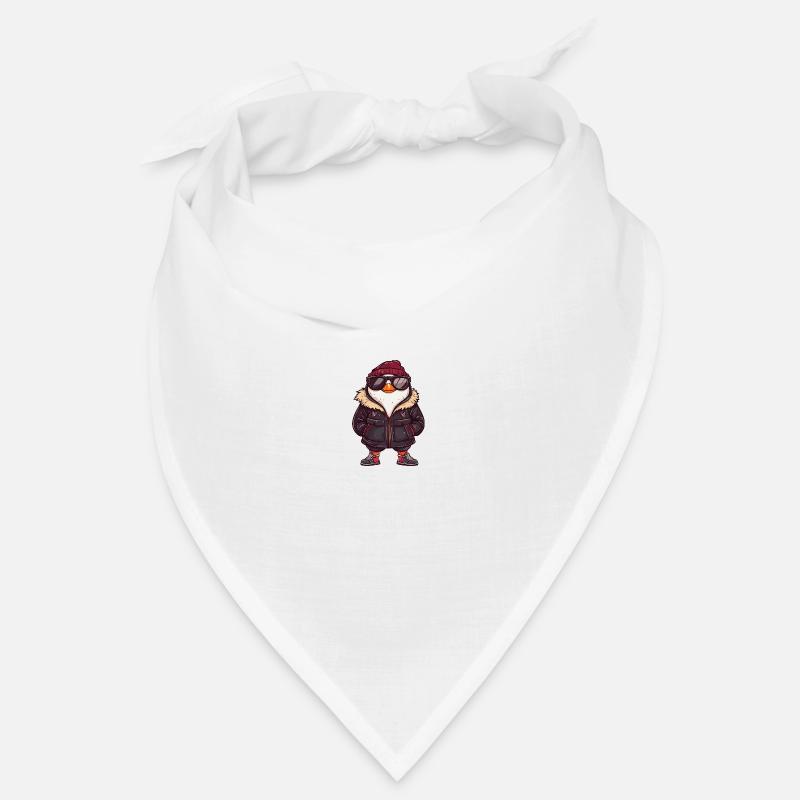 Pinguin Winter Comic Bandana