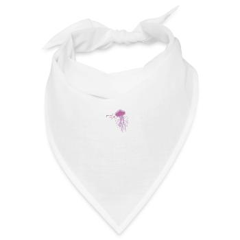 Meerestiere - Bandana - Weiß - Vorne